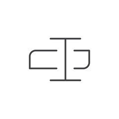 Rename icon Vector logo set flat