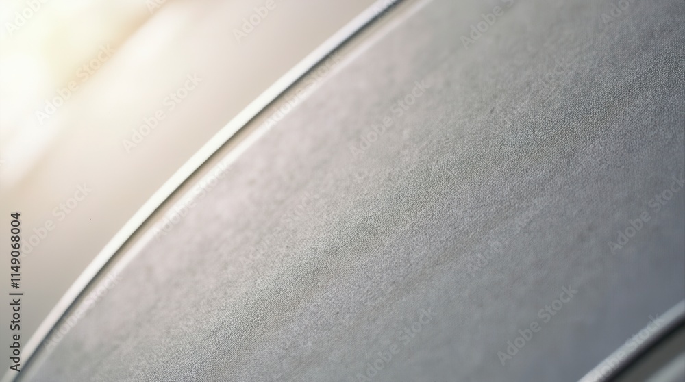 Poster abstract rounded lines on a light background
