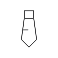 Tie icon Vector logo set flat