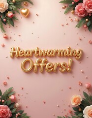 eartwarming Offers 3D text typography