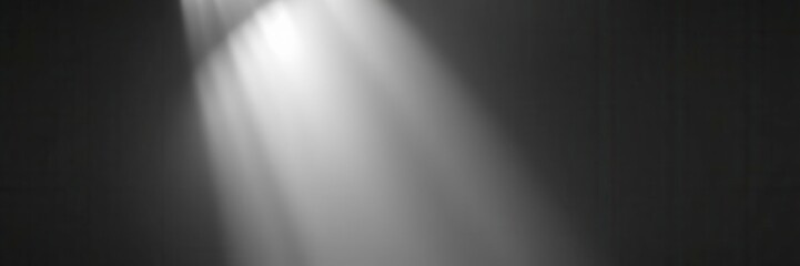 Naklejka premium Gray background with soft, ambient lighting creating elegant shadows for product display, lighting, ambient, background