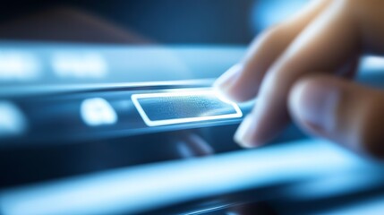 Person typing on a search bar on a sleek laptop, seeking information and exploring new possibilities. The act of searching symbolizes curiosity, learning, and the endless potential of the digital age