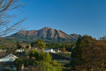 霧島連山　都城市より