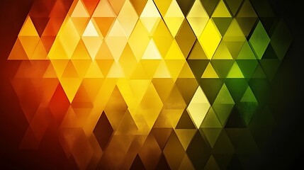 Obraz premium Abstract Geometric Triangular Pattern in Warm Tones