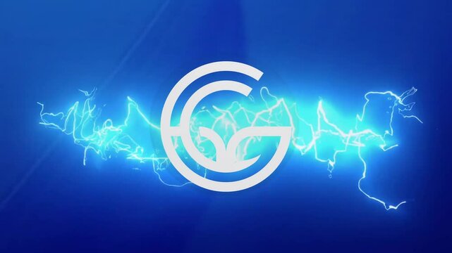 Modern Circle Logo Featuring Minimalist Leaf Design Animation logo