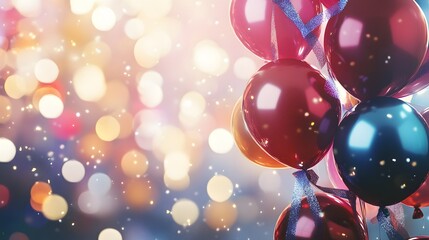 Festive Balloons Celebrate A Joyful Occasion
