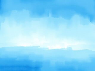Fototapeta premium Abstract light blue watercolor background with soft and smooth textures perfect for design projects, painting, art