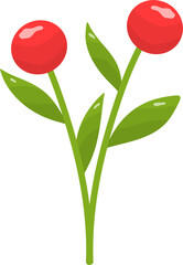 Cute red flowers