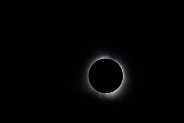 Total Solar Eclipse Solar flair Bailys Beads