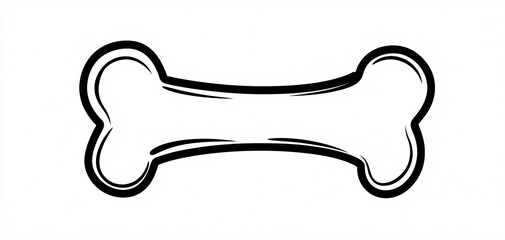 dog bone vector