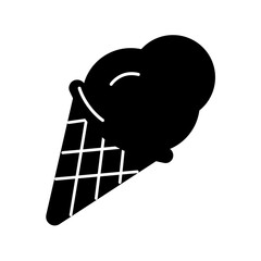 illustration of an ice cream cone