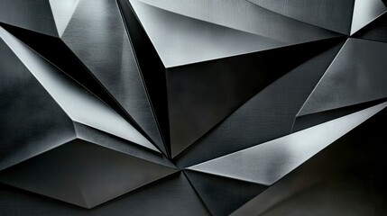 A futuristic abstract background with a 3D mesh of lines and geometric shapes, visually representing the convergence of technology, science, and digital innovation.