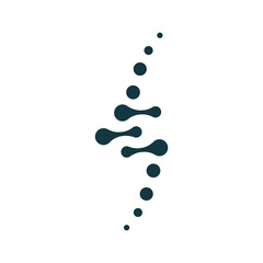 Spinal cord vector icons. Spine icon set. Simple set of spine vector icons. Vector spine icons. Human bone