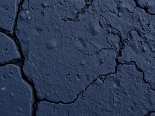 Obraz premium Blue abstract lava stone texture with a unique and intricate pattern, earth, geology, rough