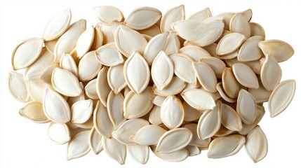 A Beautiful Collection of Raw White Pumpkin Seeds Perfect for Healthy Snacking, Baking, and Creative Cooking Projects for All Seasons and Occasions