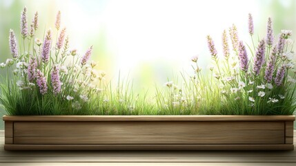 Nature-inspired abstract blurred background with green tones from a public park, sunlight casting a warm glow, and vintage color effects ideal for spring and summer design concepts.