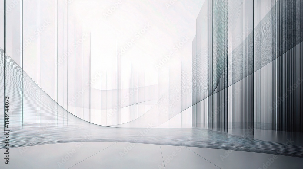 Poster abstract background graph illustrating investment and finance concepts