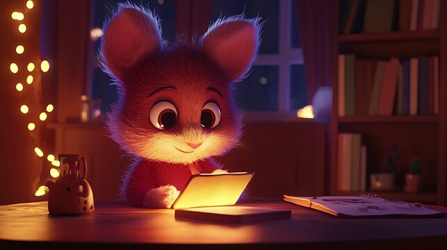 Emotion in cartoon style