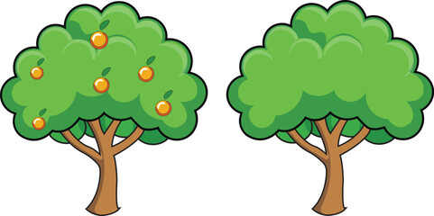 illustration of a green tree