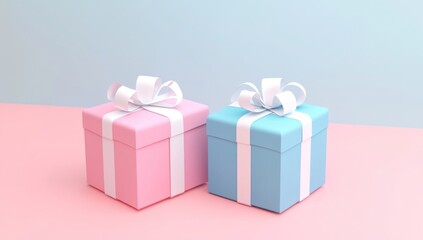 Obraz premium Two Wrapped Presents