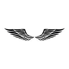 beautiful angel wings design