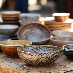 Handcrafted Ceramic Pottery - Rustic Beauty Blending Tradition and Artistry