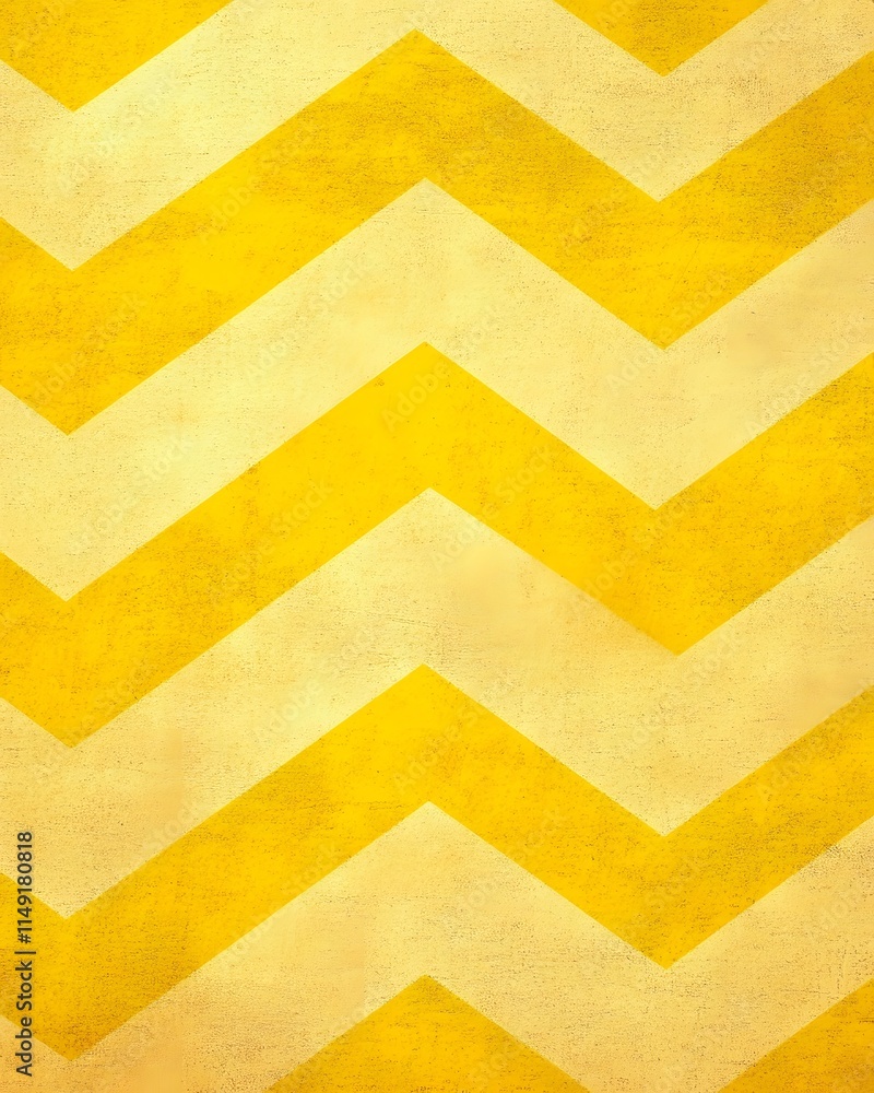 Poster a textured background featuring yellow chevron patterns, suitable for design use.