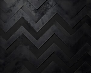 A textured black zigzag pattern with a modern, sleek design.