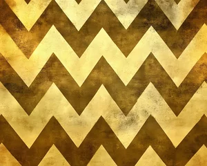 A textured golden zigzag pattern with a metallic sheen, suitable for backgrounds or designs.
