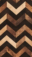 Abstract Wood Grain Chevron Pattern