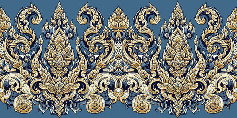 thai art pattern