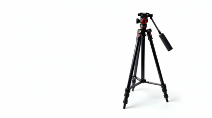 Professional camera tripod, sturdy and reliable, perfect for capturing stunning shots.  Ideal for videography and photography.