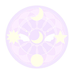 ファンシー魔法陣イラスト⭐︎PNG