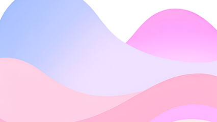 Minimalist Abstract Wave Background in Soft Pastel Colors