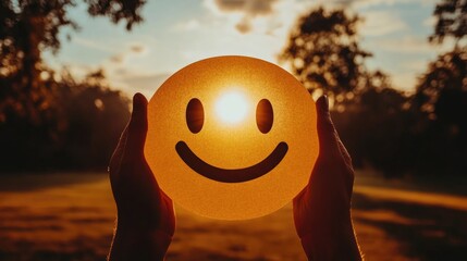 Images that express happiness and joy in a positive state of mind.