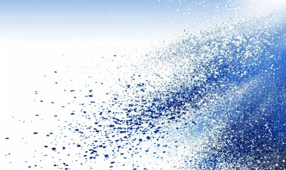 A blue and white background with a splash of blue