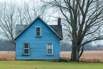 Obraz premium old house in the woods