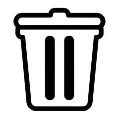 trash can icon PNG transparent