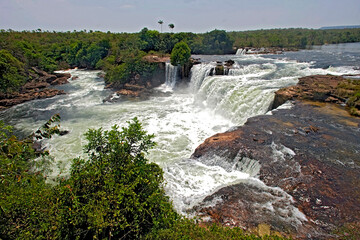 Cachoeira no Parque Estadual do Jalapão. Tocantins.
