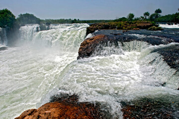 Cachoeira no Parque Estadual do Jalapão. Tocantins.