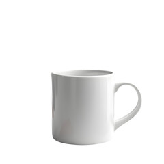 "Blank White Coffee Mug for Custom Branding"