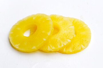 Pineapple fruit, Canned pineapple sliced
