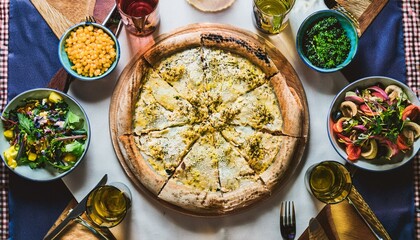 Visualize the magic of pizza toppings.  