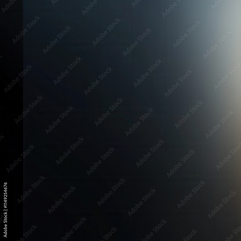 Aufkleber abstract dark gradient background smooth black to light grey transition for design projects