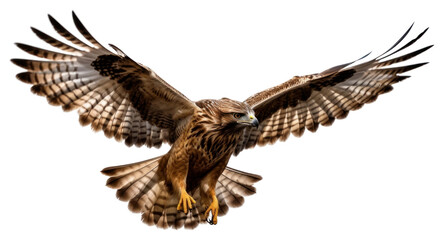 PNG Flying hawk buzzard vulture animal.