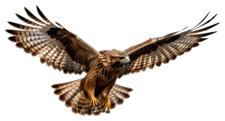 PNG Flying hawk buzzard vulture animal.