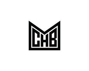 CHB logo design vector template. CHB