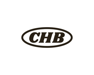 CHB logo design vector template. CHB