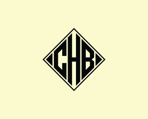 CHB logo design vector template. CHB