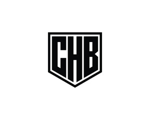 CHB logo design vector template. CHB